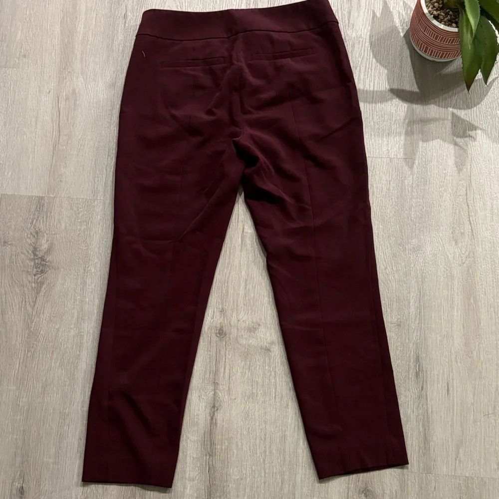 LOFT Deep Red Pants - Picture 3 of 4